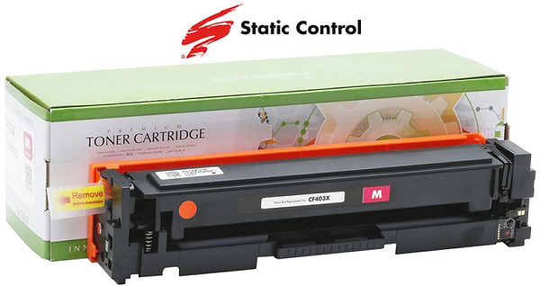 Фото - Картридж-тонер Static Control совместимый аналог HP CF403X (201X), Canon 045H magenta (002-01-SF403X)