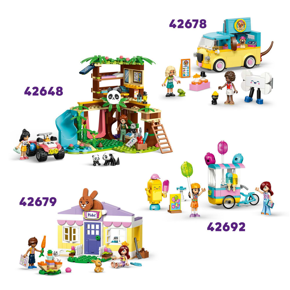 Фото - Конструктор LEGO  Friends Фургон з аксесуарами для улюбленців (42678)