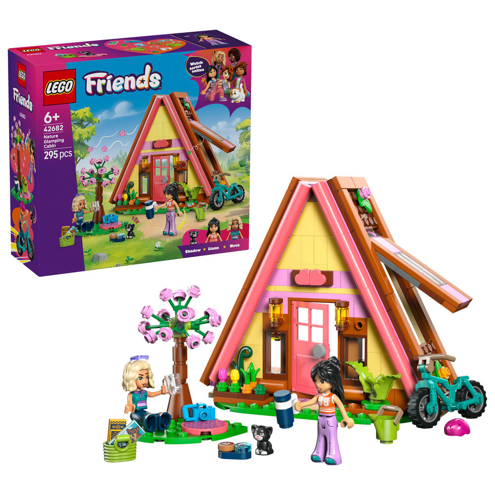 Конструктор LEGO Friends Будиночок для кемпінгу на природі (42682)