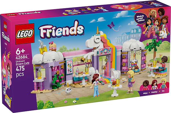 Фото - Конструктор LEGO Friends Кафе мечты единорога (42684)