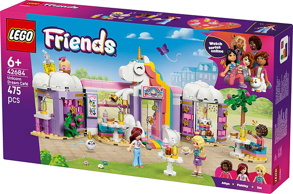 Фото - Конструктор LEGO Friends Кафе мечты единорога (42684)