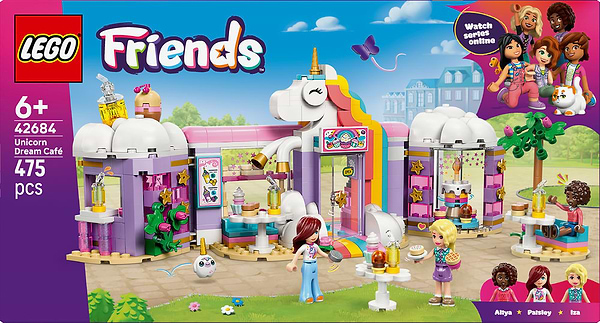 Фото - Конструктор LEGO Friends Кафе мечты единорога (42684)