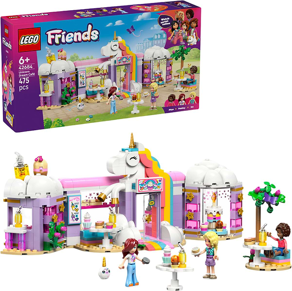 Фото - Конструктор LEGO Friends Кафе мечты единорога (42684)