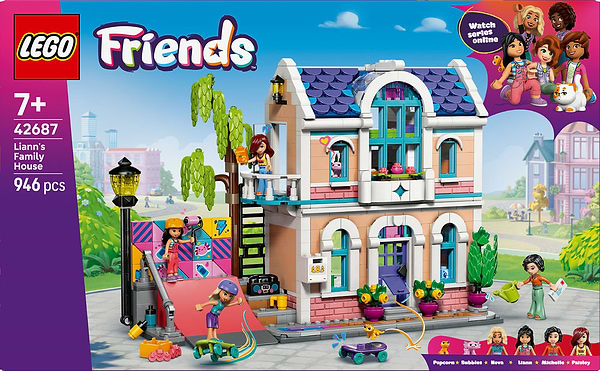 Фото - Конструктор LEGO Friends Родинний дім Ліан (42687)