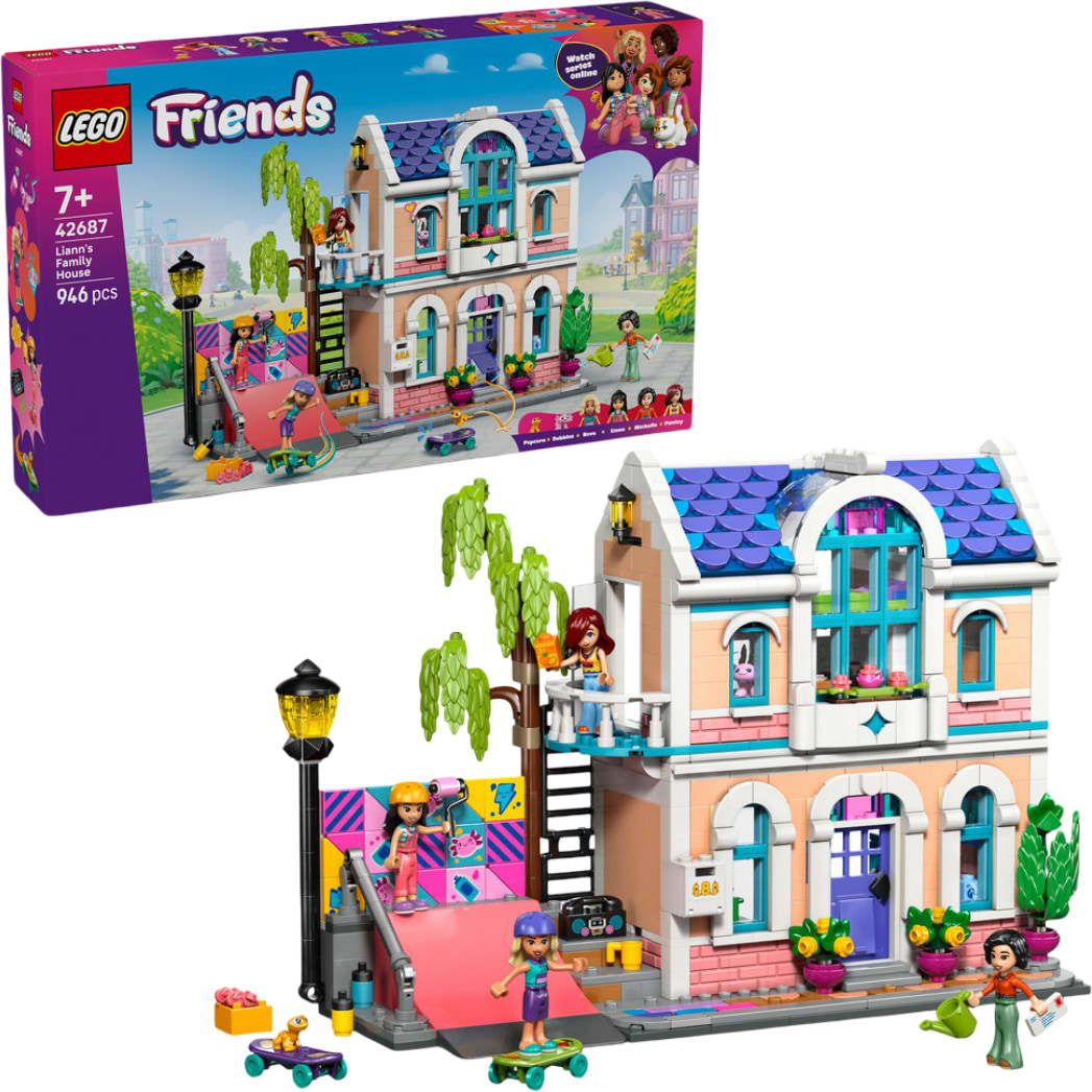 Конструктор LEGO  Friends Родинний дім Ліан (42687) - Фото 1