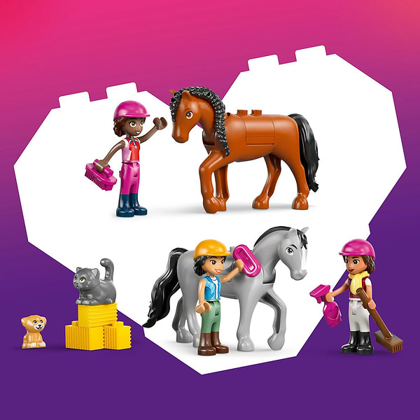 Фото - Конструктор LEGO  Friends Кінна стайня і академія верхової їзди (42688)