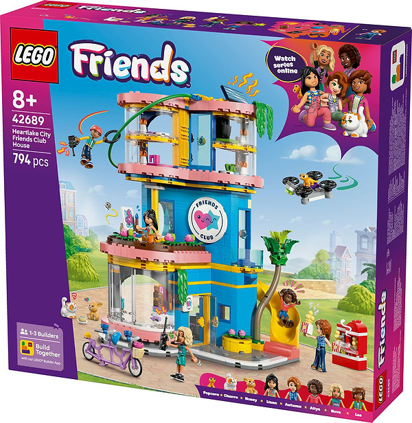Фото - Конструктор LEGO  Friends Клубний будинок друзів HLC (42689)