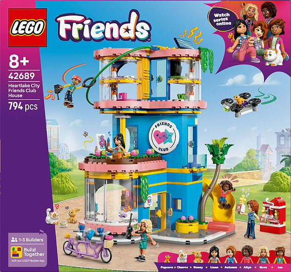 Фото - Конструктор LEGO  Friends Клубний будинок друзів HLC (42689)