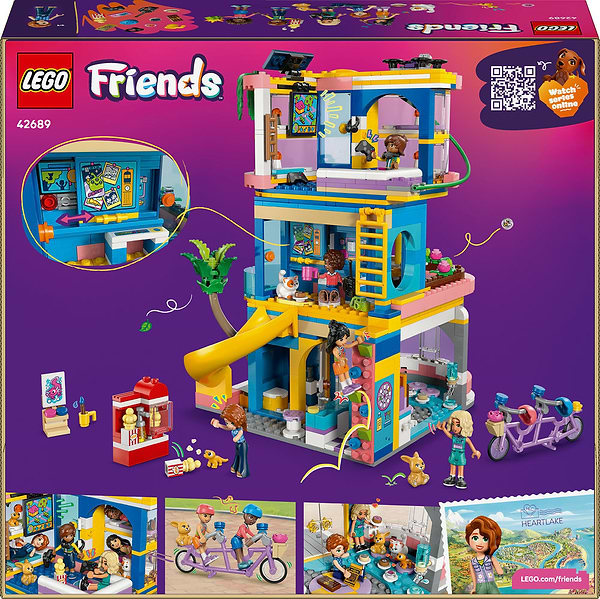 Фото - Конструктор LEGO  Friends Клубний будинок друзів HLC (42689)