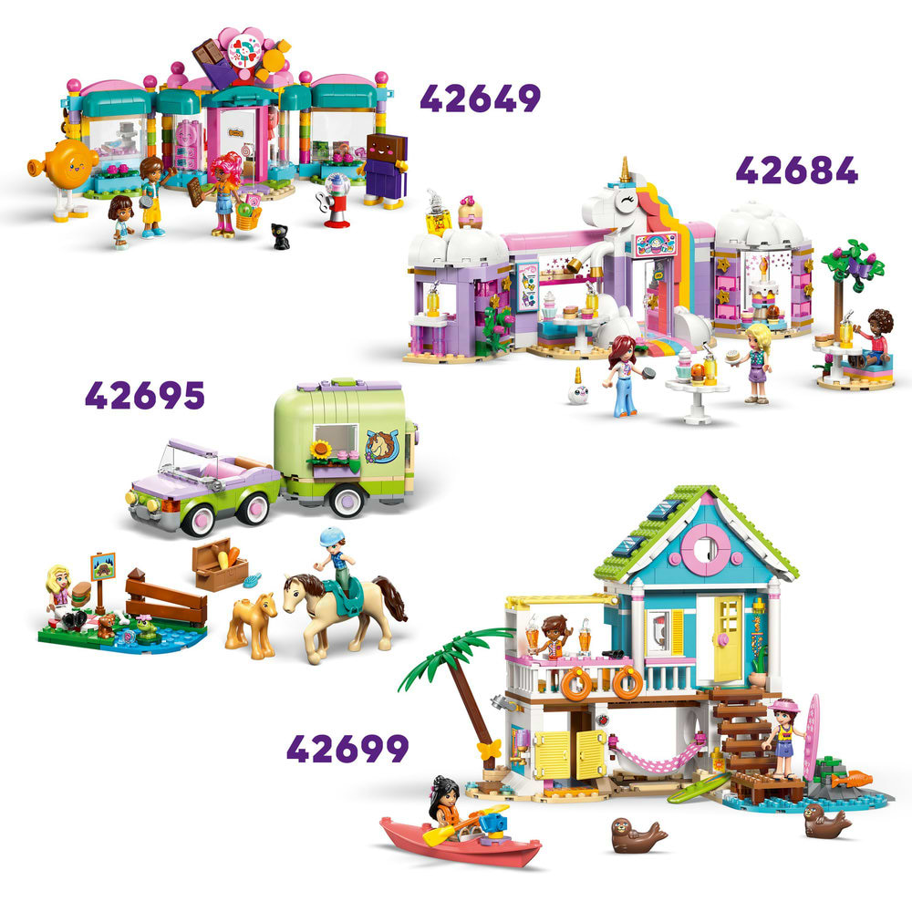 Фото - Конструктор LEGO Friends Кафе мечты единорога (42684)