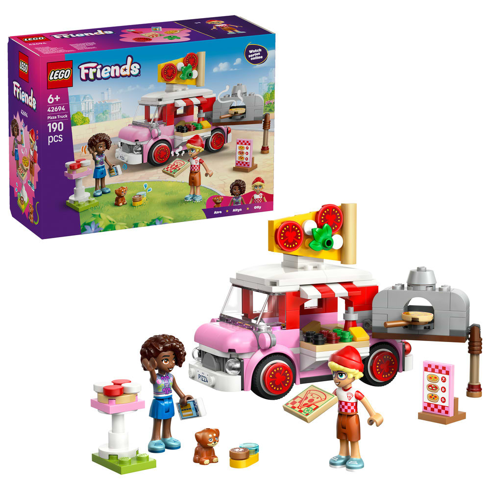 Конструктор LEGO  Friends Вантажівка з піцою (42694)