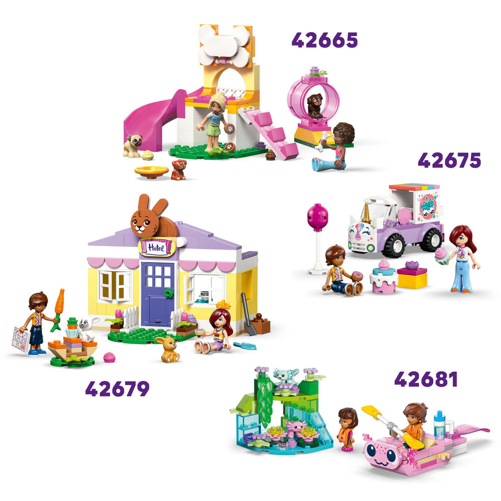 Фото - Конструктор LEGO Friends Приключенческая лодка «Аксолотль» (42681)