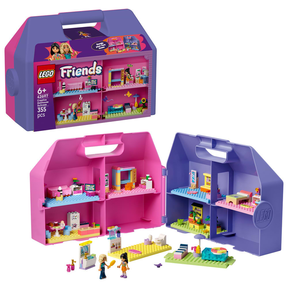 Конструктор LEGO Friends Ляльковий будиночок-валіза для творчої гри (42697)