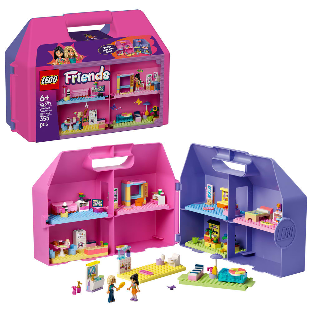Конструктор LEGO  Friends Ляльковий будиночок-валіза для творчої гри (42697)