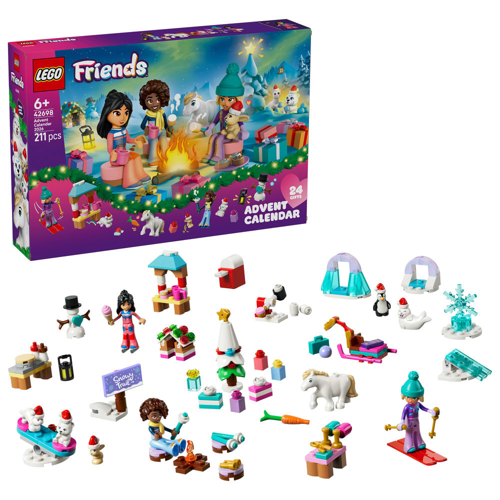 Конструктор LEGO Friends Адвент-календарь 2026 (42698)