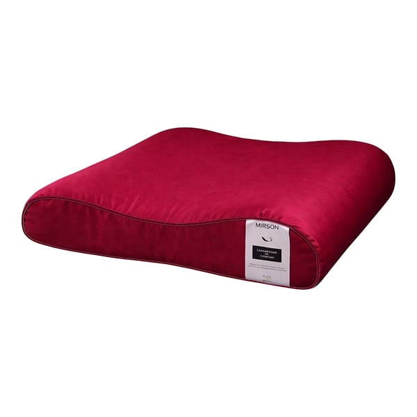 Фото - Подушка ортопедична MirSon №4271 Delicate satin 0847 Tomato (2200006424925)