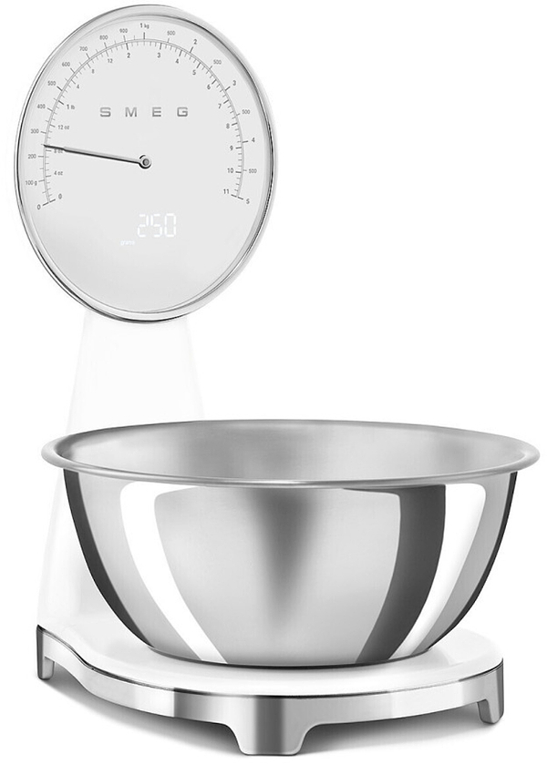 Фото - Ваги кухонні Smeg KSF01WHWW