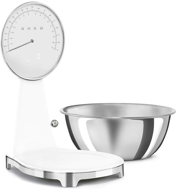 Фото - Ваги кухонні Smeg KSF01WHWW