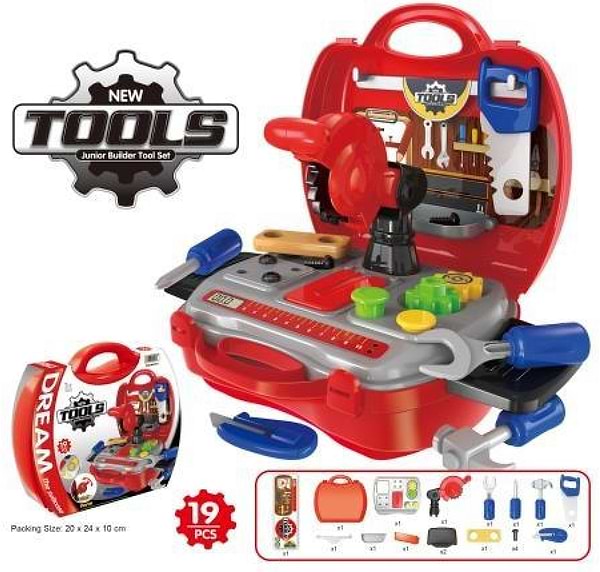 Фото - Сюжетно-ролевая игра. Набор-профессий Bowa Набор инструментов в чемодане (8011)