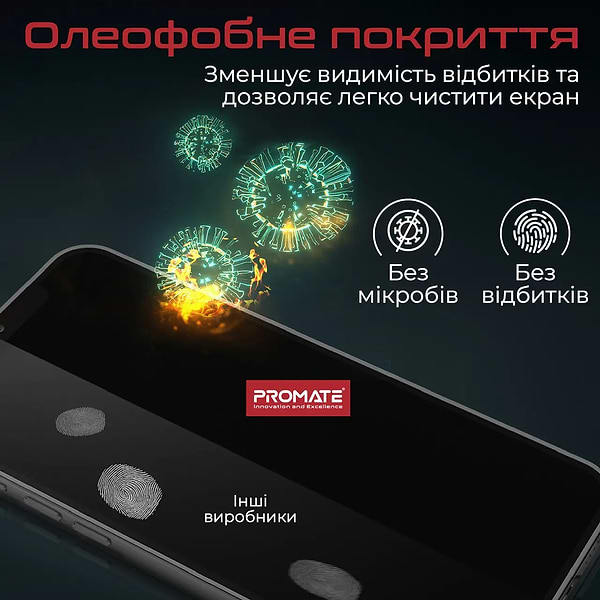 Фото - Захисне скло для смартфону Promate for iPhone 14 Pro (spartan-i14.pro)