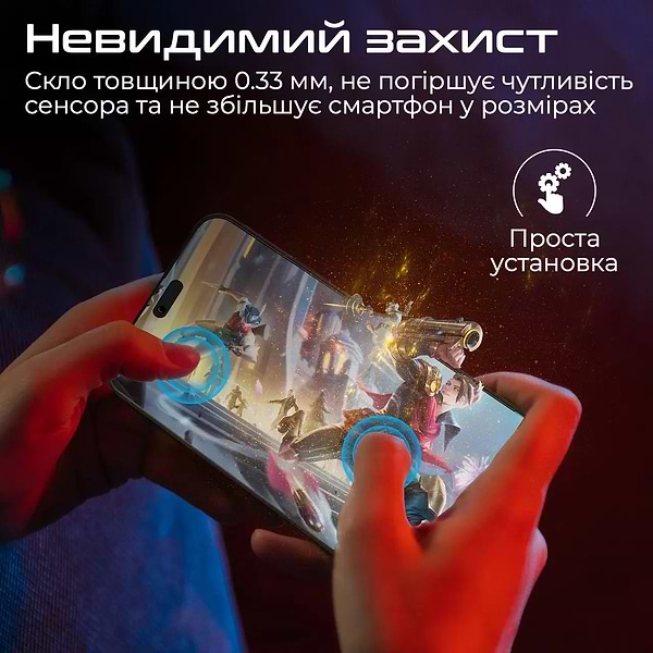 Фото - Захисне скло для смартфону Promate for iPhone 14 Plus (crystal-i14.plus)