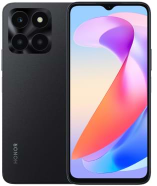 Смартфон Honor X6a 4/128Gb Midnight Black - Фото 1