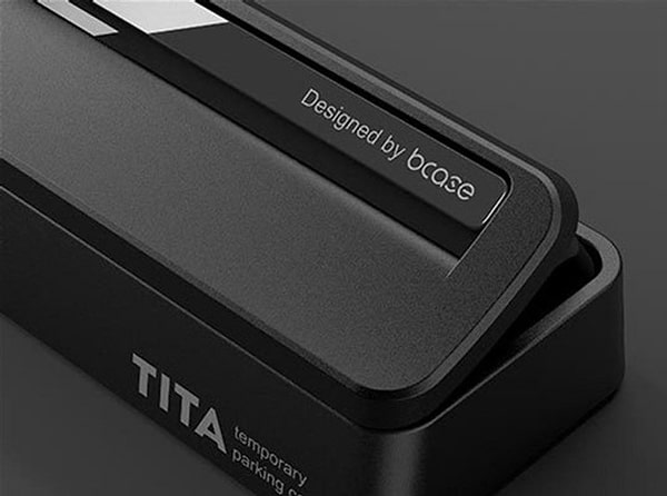 Фото - Паркувальна карта BCASE TITA Temporary Parking Card Black (Ф02996)