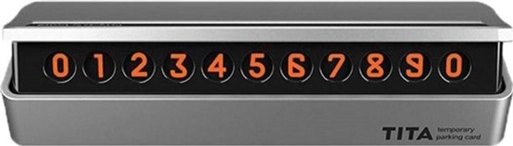 Паркувальна карта BCASE TITA Temporary Parking Card Silver (Ф02995)