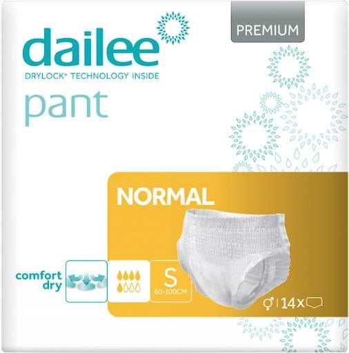 Одноразовые подгузники-трусики Dailee для взрослых Normal Small, 14 шт. (8595611625596) - Фото 1