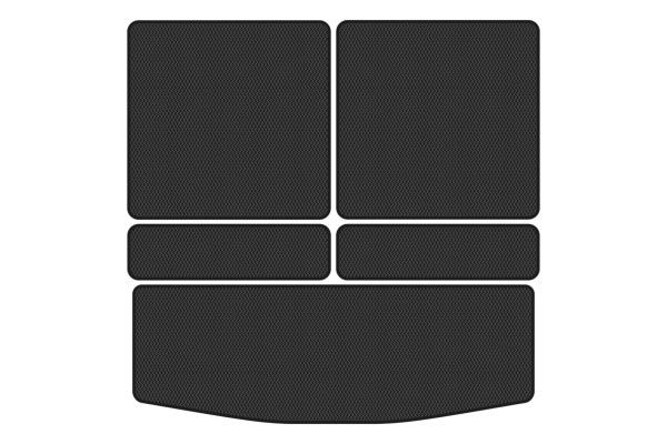 Фото - EVA коврик в багажник авто EVAtech для Outlander 7 seats Mitsubishi 2013 3 поколение SUV EU (MT34230BE5RBB)