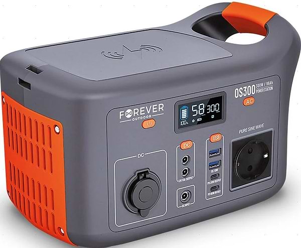 Фото - Уценка - Зарядная станция универсальная Forever Outdoor Portable Power Station OS300 300W 307Wh