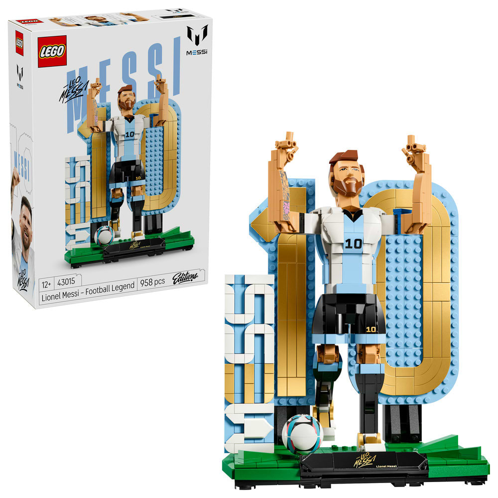Конструктор LEGO Editions Football Лионель Месси — легенда футбола (43015)