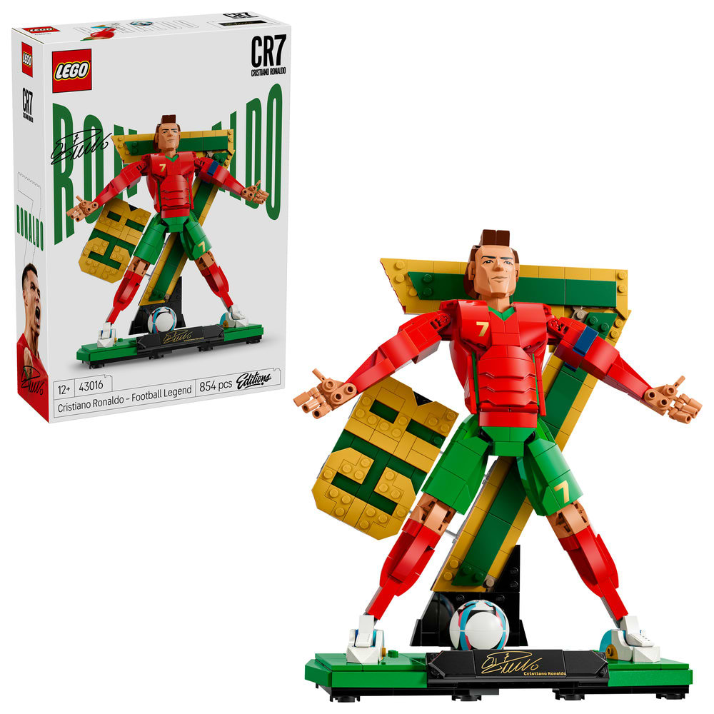 Конструктор LEGO Editions Football Криштиану Роналду — легенда футбола (43016)