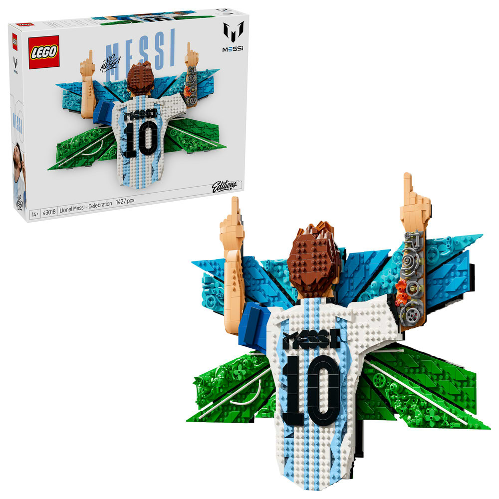 Конструктор LEGO  Editions Football Ліонель Мессі — святкування (43018)