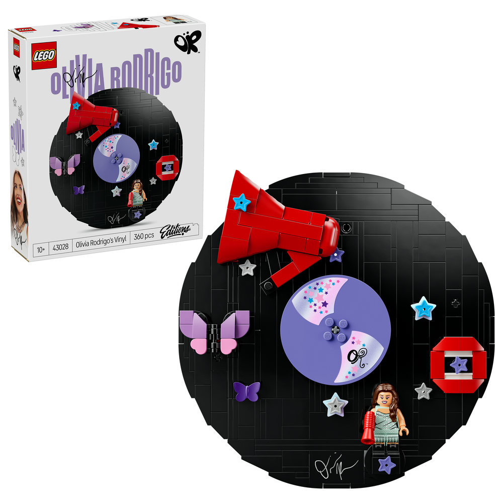 Конструктор LEGO Editions Music Винил Оливии Родриго (43028)