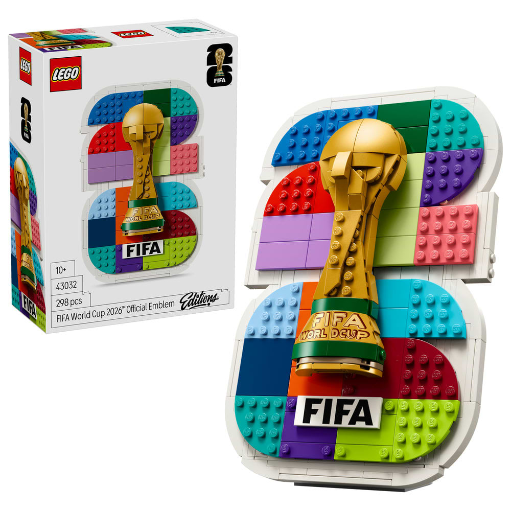 Конструктор LEGO Editions Football Официальная эмблема FIFA World Cup 2026™ (43032)