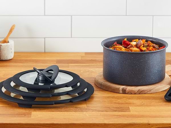 Фото - Кришка для посуду зі знімною ручкою Tefal L9846453 Ingenio 22 см