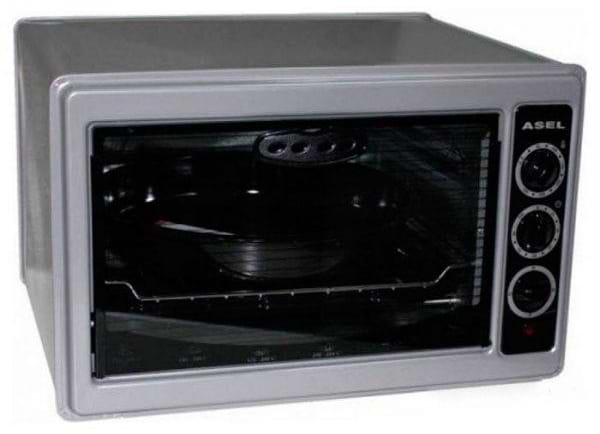 Печь электрическая ASEL AF-0023/33-23 Silver - Фото 1