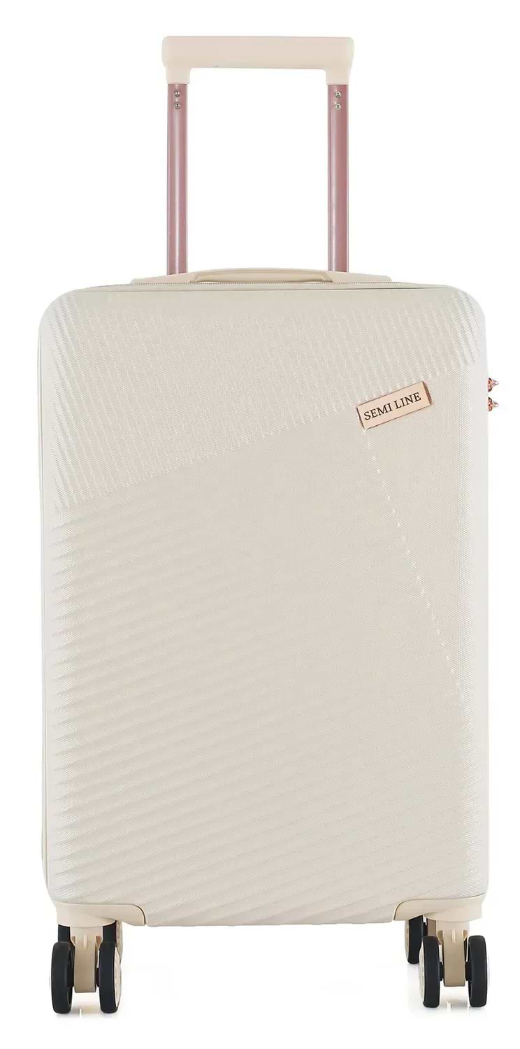 Фото - Чемодан Semi Line 20" (S) Ecru (T5757-2)