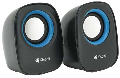 Комп'ютерна акустика компактна 2.0 Kisonli V360-B