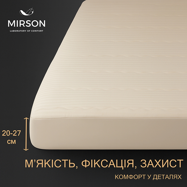 Фото - Наматрасник детский MirSon Carmela Eco 432 70х140 см (2200000069726)