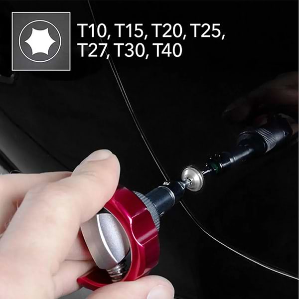 Фото - Викрутка зі змінними бітами Trotec 40 шт. Bit and Socket Wrench Set (6200001005)