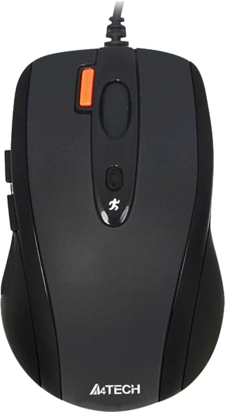 Мышь компьютерная A4Tech N-70FX-1 (Black) - Фото 1