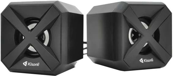 Комп'ютерна акустика звичайна 2.0 Kisonli L-5050/23424 Black