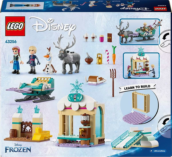 Фото - Конструктор LEGO | Disney Пригоди Анни на санях (43256)