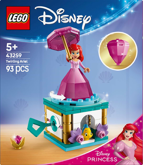 Фото - Конструктор LEGO | Disney Крушение Ариэль (43259)