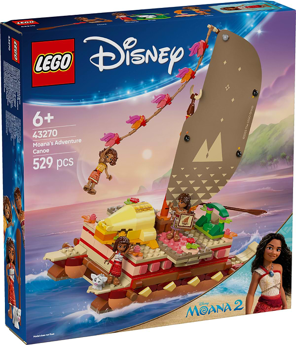 Фото - Конструктор LEGO │Disney Princess Пригодницьке каное Ваяни (43270)