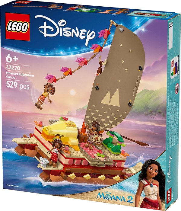 Фото - Конструктор LEGO │Disney Princess Пригодницьке каное Ваяни (43270)