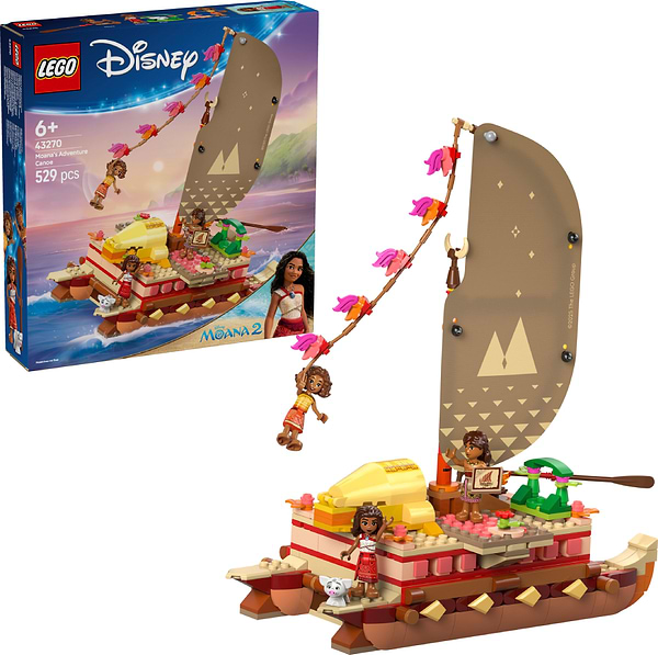 Фото - Конструктор LEGO │Disney Princess Пригодницьке каное Ваяни (43270)