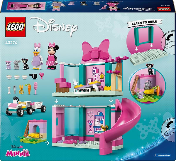 Фото - Конструктор LEGO Disney Classic Отель Минни для домашних любимцев (43274)